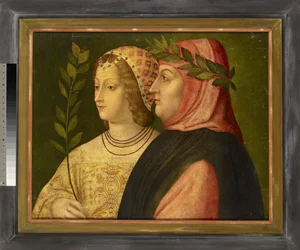 Petrarca og Laura de Noves, ca. 1510